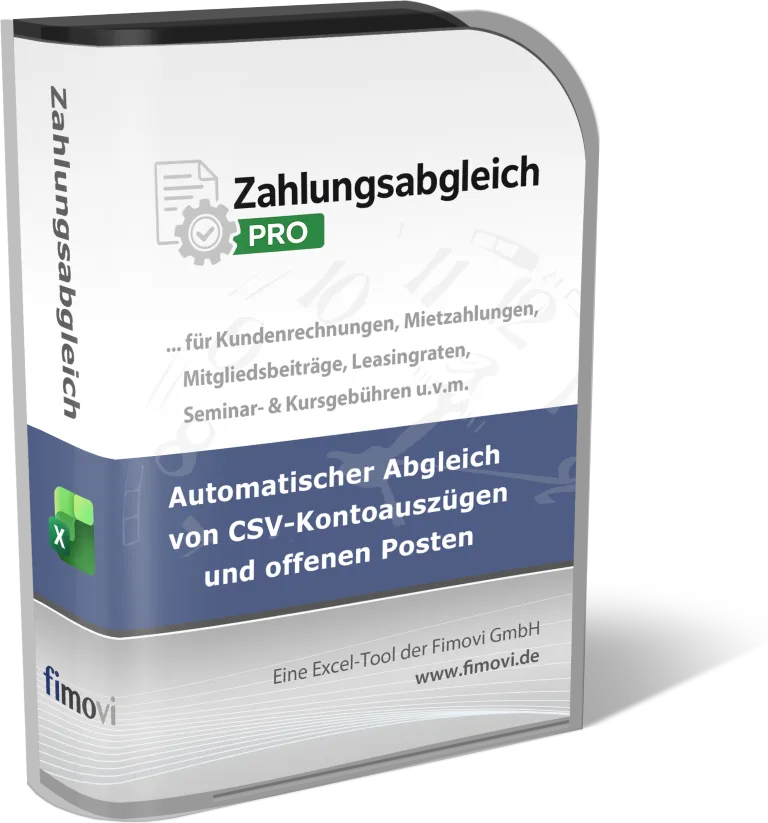 Zahlungsabgleich Produktbox